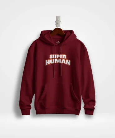 Changeover - Super Human Maroon Hoodie