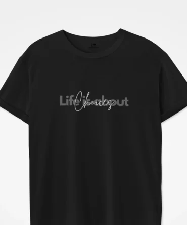 Changeover - Life is about choices Black T-Shirt