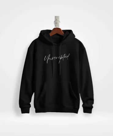 Changeover - Unscripted Black Hoodie