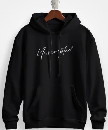 Changeover - Unscripted Black Hoodie