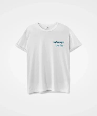 Changeover - be the change white T-Shirt